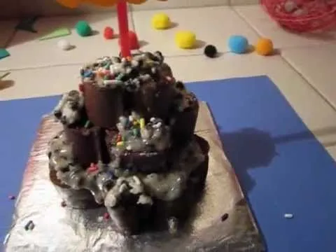 Receta Fácil: Mini Cake Chocorrol sin hornear hecho con ChOCOROLES ... Receta Fácil: Mini Cake Chocorrol sin hornear hecho con ChOCOROLES ...