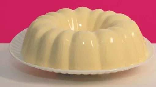 Receta de Gelatina Coconut