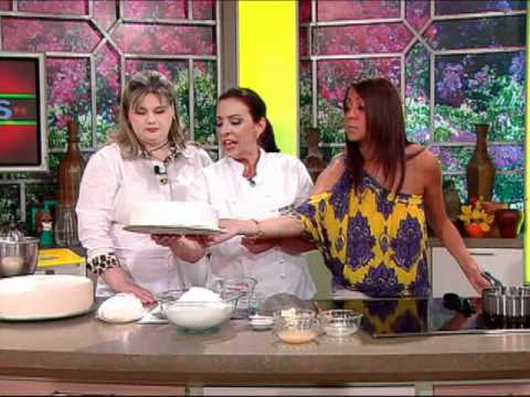 Receta pastillaje para decorar tortas 29/03/2011 - YouTube