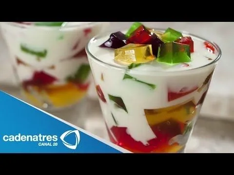 Receta para preparar gelatinas. Cocinando con Raúl Traslosheros ...