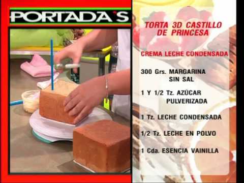 Receta: Torta 3D 12/07/11 - YouTube