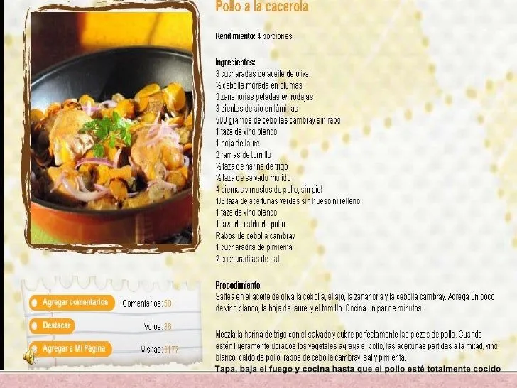 Recetas De Cocina