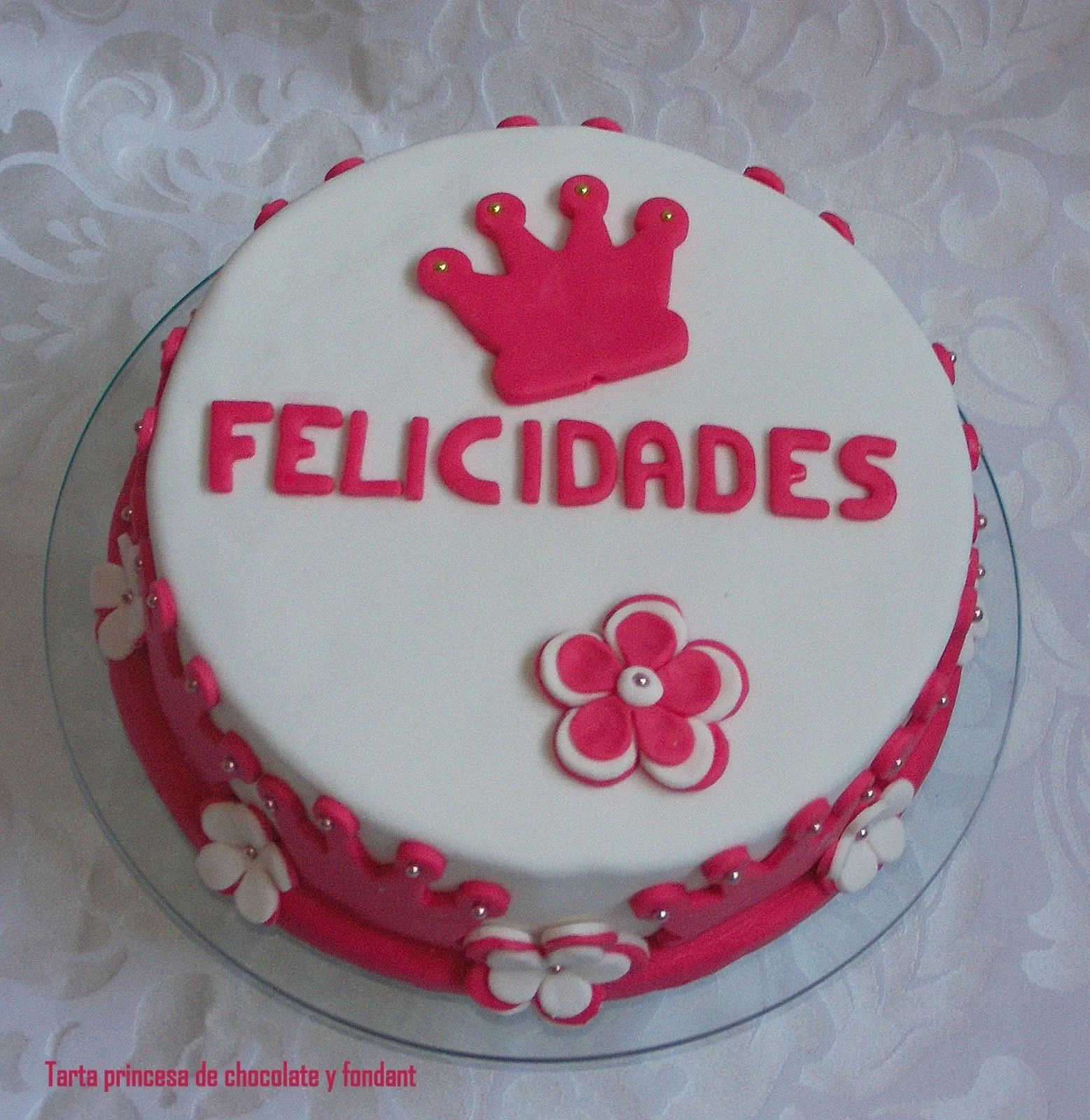 Recetas Dulcerio Del Bueno: Tarta princesa chocolate y fondant Recetas Dulcerio Del Bueno: Tarta princesa chocolate y fondant