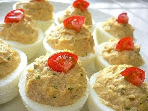 Mis recetas favoritas : Cómo preparar huevos rellenos Mis recetas favoritas : Cómo preparar huevos rellenos
