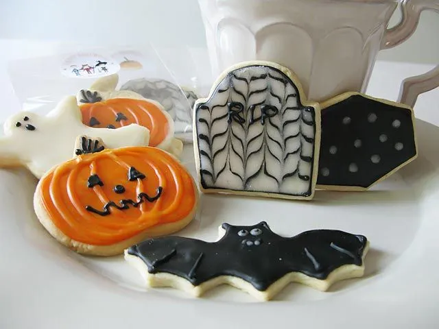 Galletas de Halloween: Recetas de galletas decoradas de Halloween ...