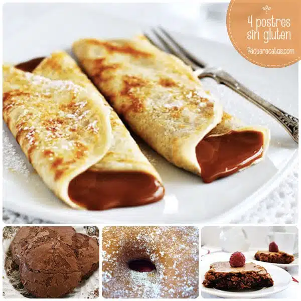 Recetas sin gluten: ¡4 deliciosos postres sin gluten! | PequeRecetas