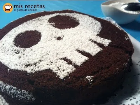 Recetas de Halloween: Cómo decorar un pastel de Halloween - YouTube