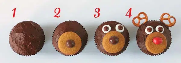 Recetas de Navidad para niños: ¡Cupcakes de chocolate navideños ... Recetas de Navidad para niños: ¡Cupcakes de chocolate navideños ...