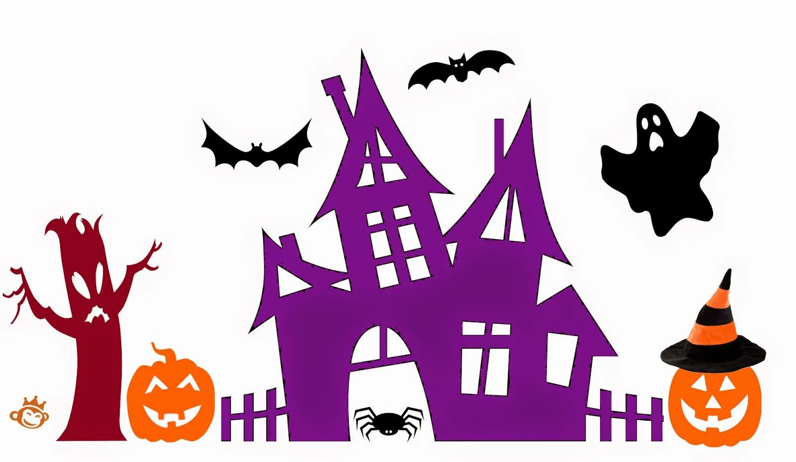 Recetas Originales: Figuras recortables para decorar en Halloween Recetas Originales: Figuras recortables para decorar en Halloween