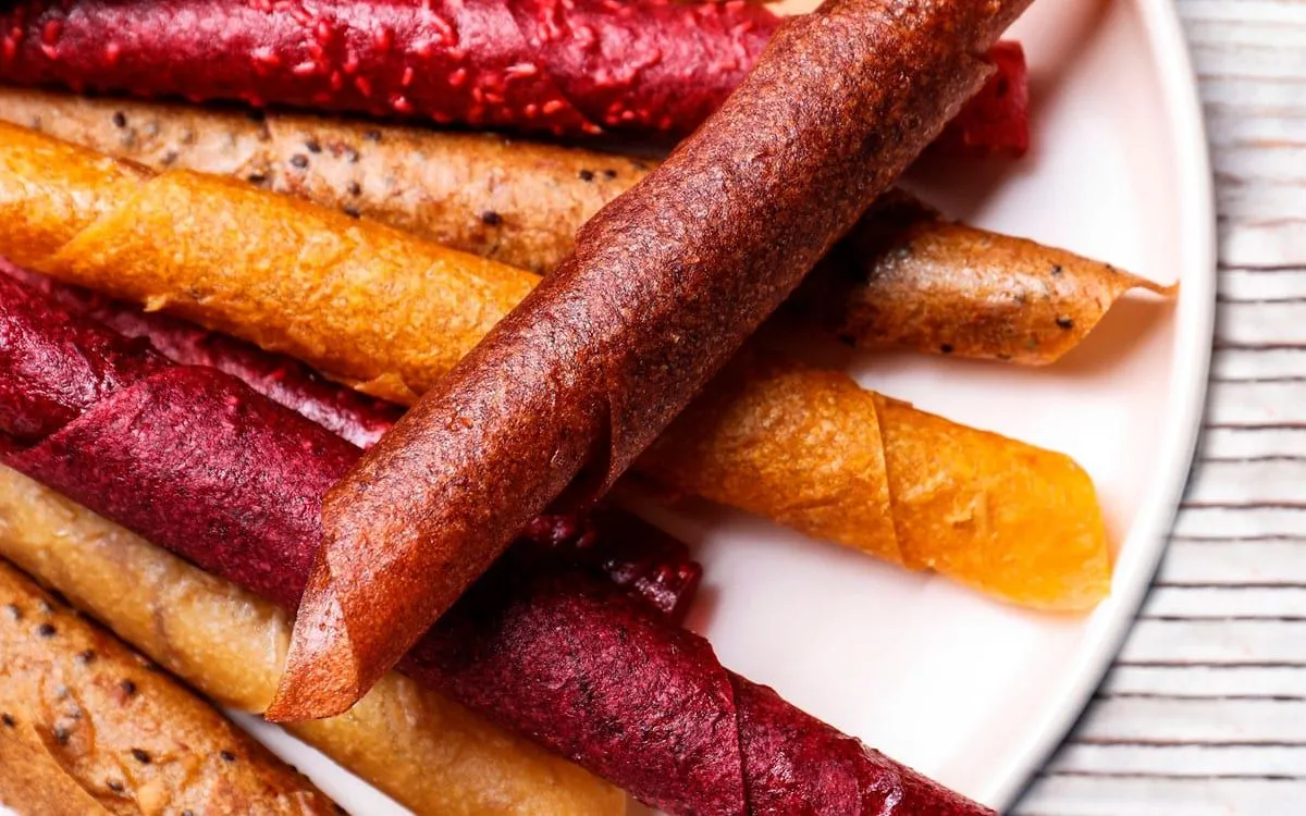 Recetas de rollitos de fruta deshidratada - Blog Conasi Recetas de rollitos de fruta deshidratada - Blog Conasi