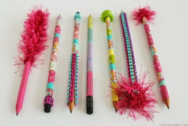 Recicla Inventa: Decorar lapiceros para la vuelta al cole Recicla Inventa: Decorar lapiceros para la vuelta al cole
