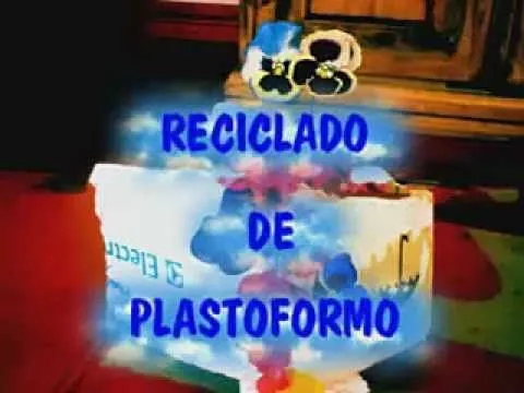 RECICLADO DE PLASTOFORMO Y FLORES SECAS - YouTube