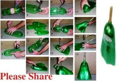 reciclaje con botellas | Aprender manualidades es facilisimo.com