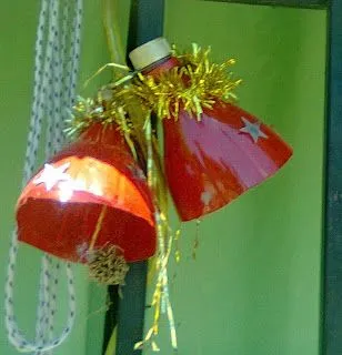 RECICLANDOTE: RECICLANDO EN NAVIDAD. CAMPANITAS DE NAVIDAD CON BOTELLAS DE PLÁSTICO. RECICLANDOTE: RECICLANDO EN NAVIDAD. CAMPANITAS DE NAVIDAD CON BOTELLAS DE PLÁSTICO.