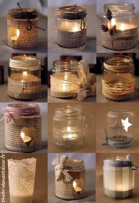 RECICLAR BOTES DE CRISTAL PARA DECORAR EN NAVIDAD | navidad ... RECICLAR BOTES DE CRISTAL PARA DECORAR EN NAVIDAD | navidad ...