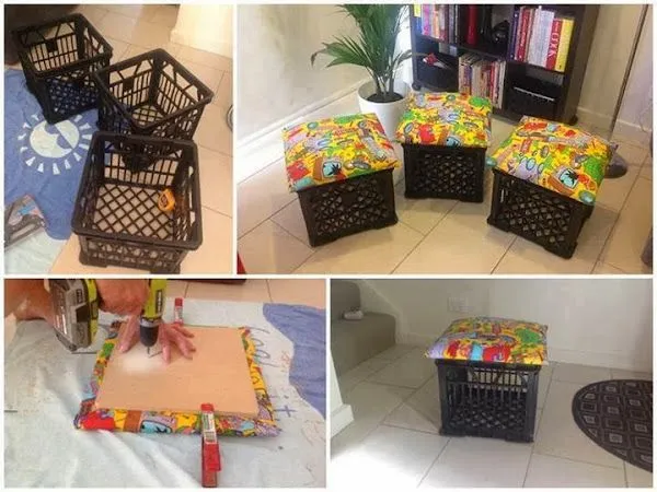 Artesanias con cajas de leche - Imagui