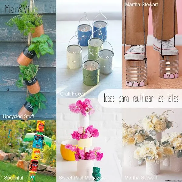 reciclar latas | Aprender manualidades es facilisimo. reciclar latas | Aprender manualidades es facilisimo.