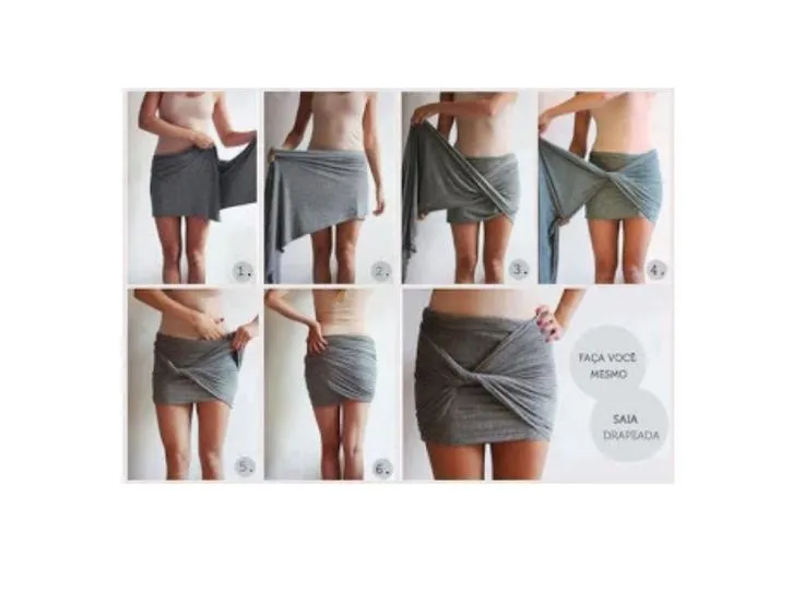 Reciclar hacer con una remera una pollera | Costura | Pinterest Reciclar hacer con una remera una pollera | Costura | Pinterest