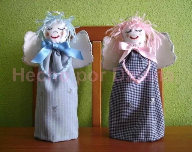 RECICLAWOMANS: Ángeles para Navidad!!!!