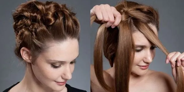 Fotos : Recogido Con Trenza Paso A Paso imágenes Fotos : Recogido Con Trenza Paso A Paso imágenes