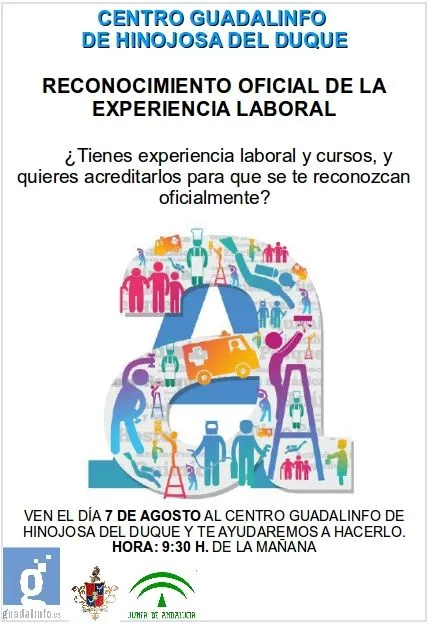 RECONOCIMIENTO OFICIAL DE LA EXPERIENCIA LABORAL | Hinojosa ... RECONOCIMIENTO OFICIAL DE LA EXPERIENCIA LABORAL | Hinojosa ...