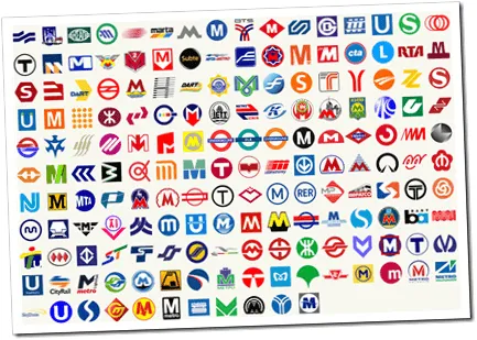 Recopilación de 171 logotipos del Metro de todo el mundo ... Recopilación de 171 logotipos del Metro de todo el mundo ...