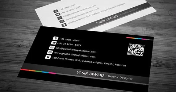 Recopilación de tarjetas personales en PSD | Kabytes