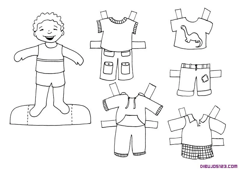 Dibujos ropa - Imagui