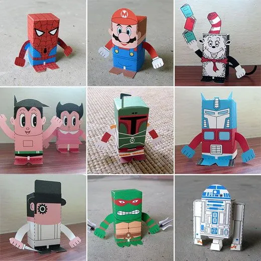 Recortables para armar! Steve Jobs, Mario y muchos más! - Taringa! Recortables para armar! Steve Jobs, Mario y muchos más! - Taringa!