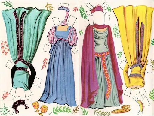 Recortables la Bella Durmiente | Manualidades Infantiles Recortables la Bella Durmiente | Manualidades Infantiles