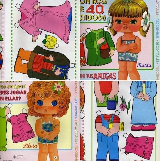 Recortables cabezonas para imprimir | Manualidades ... Recortables cabezonas para imprimir | Manualidades ...