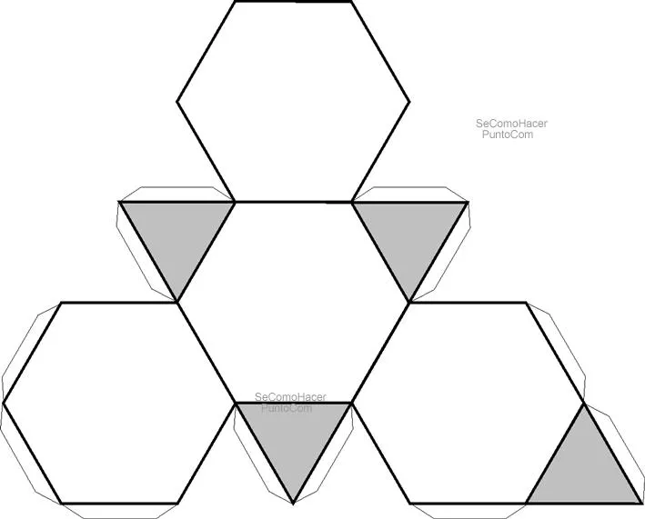 Recortables de figuras geométricas | Dibujos para cortar y colorear Recortables de figuras geométricas | Dibujos para cortar y colorear