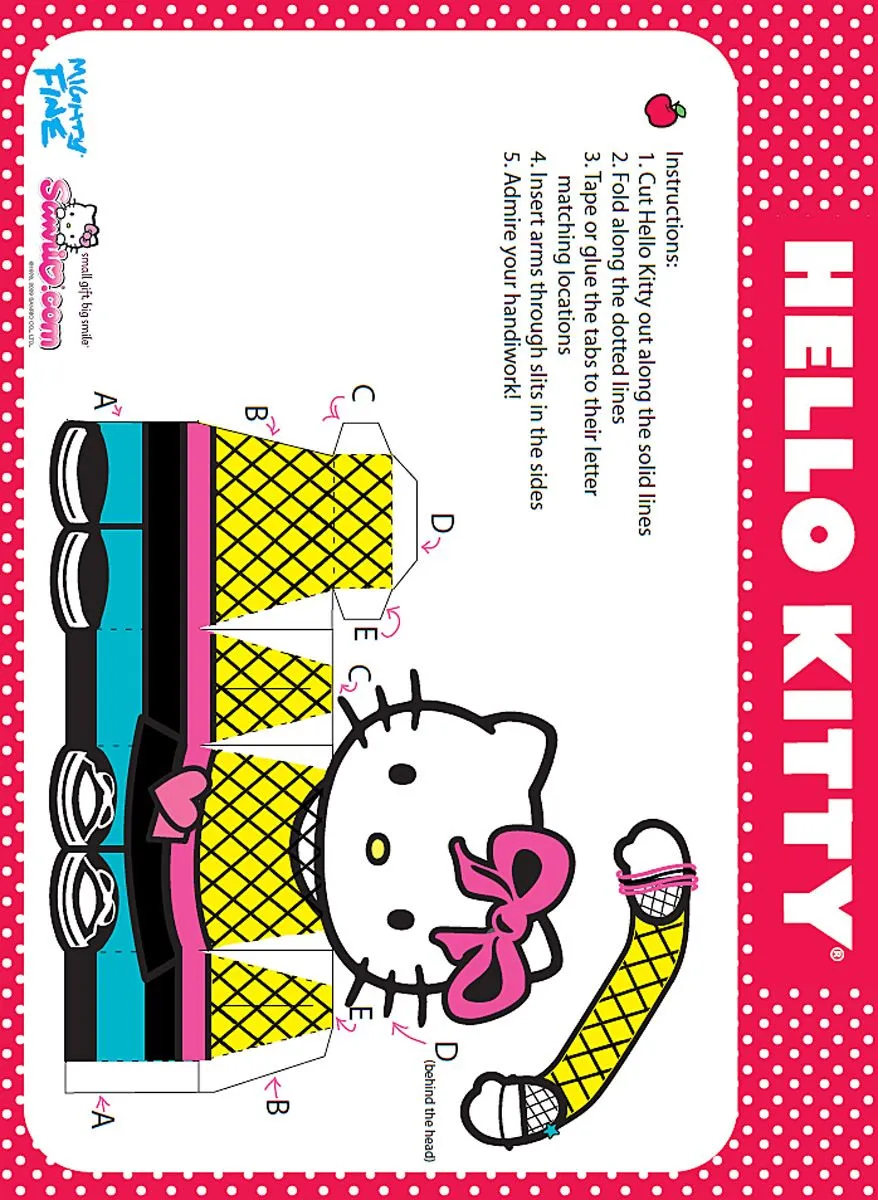 Recortables de Hello Kitty | VLC peque