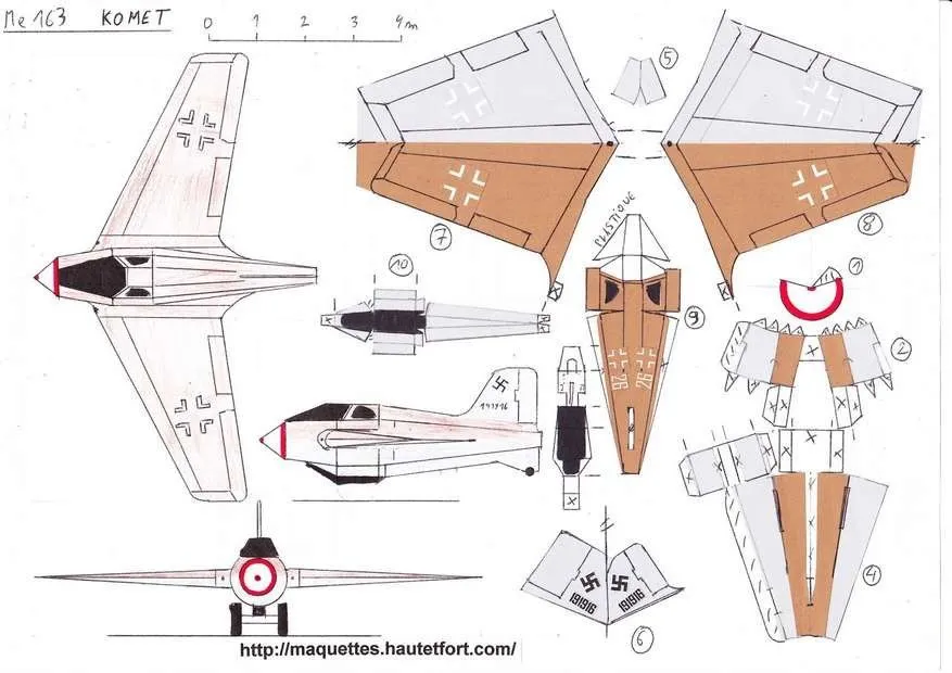 Recortables y Maquetas en Papel: Papercraft de Aviones de la ... Recortables y Maquetas en Papel: Papercraft de Aviones de la ...