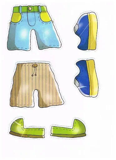 RECORTABLES DE ROPA RECORTABLES DE ROPA