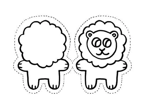 Recortar y pegar para niños - Imagui