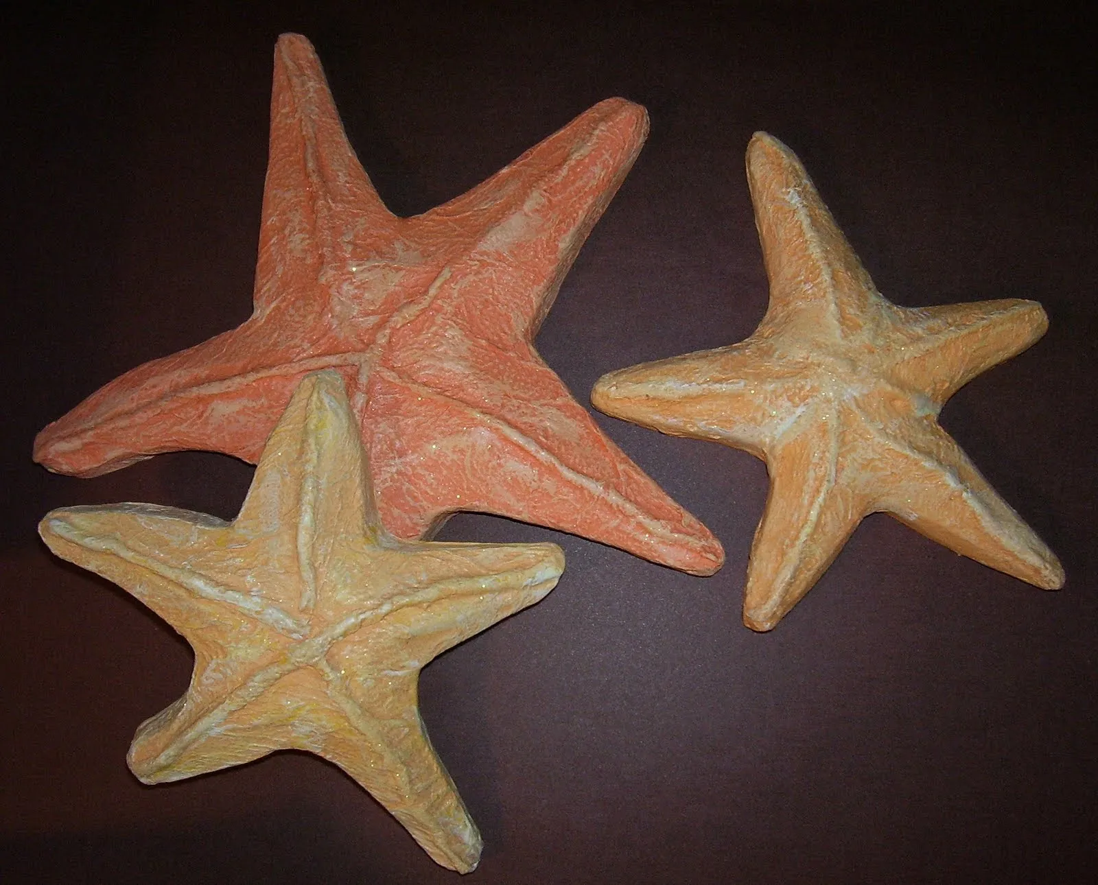 RECREAR - MANUALIDADES - ARTE: Estrellas de mar en telgopor RECREAR - MANUALIDADES - ARTE: Estrellas de mar en telgopor