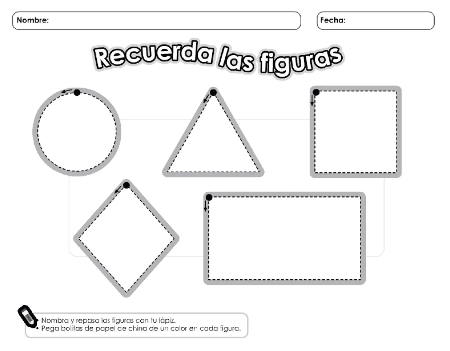 Recuerda las figuras Geometricas ~ Para niños