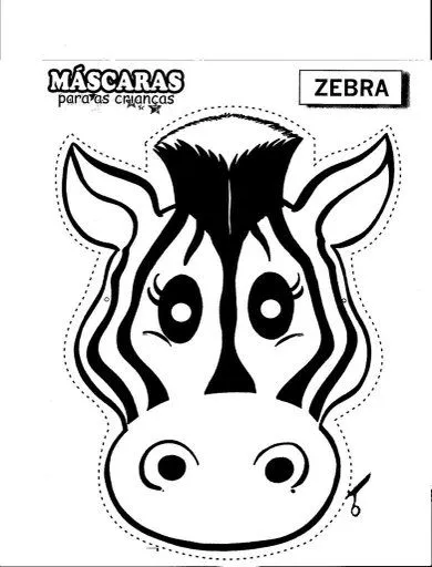 Zebra Mask free coloring pages | Coloring Pages Zebra Mask free coloring pages | Coloring Pages