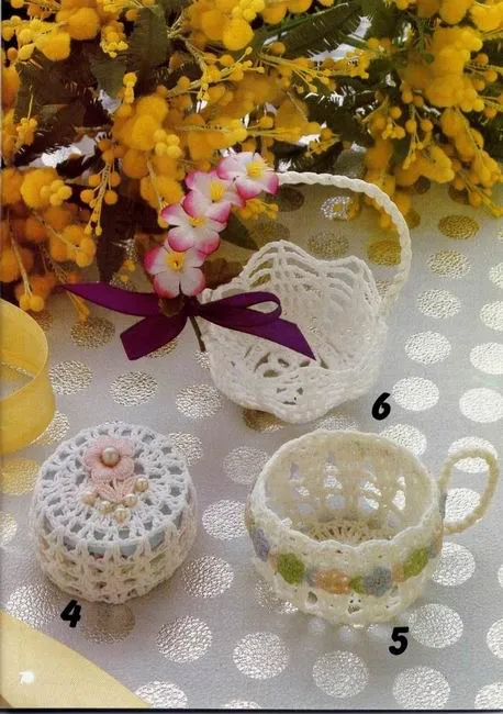 Mas recuerditos a crochet para bautizos, comuniones, etc ... Mas recuerditos a crochet para bautizos, comuniones, etc ...
