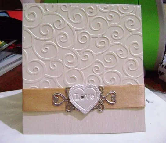 Recuerditos de Papel: TARJETA DE INVITACIÓN PARA BODA - 1 Recuerditos de Papel: TARJETA DE INVITACIÓN PARA BODA - 1