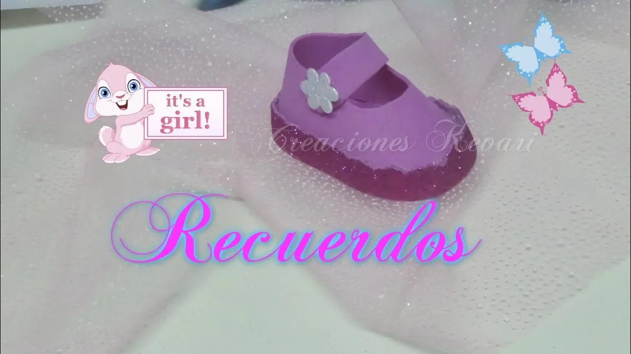 Recuerdo para Baby Shower Zapatito Foamy de Bebe Dulcero/ Baby Shower Shoes - YouTube Recuerdo para Baby Shower Zapatito Foamy de Bebe Dulcero/ Baby Shower Shoes - YouTube