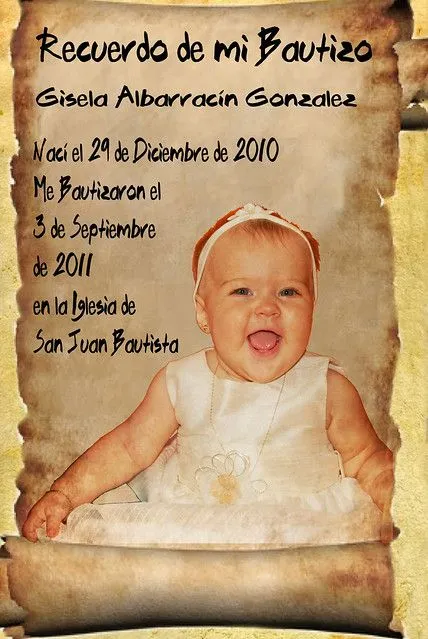 Recuerdo de mi Bautizo | Flickr - Photo Sharing! Recuerdo de mi Bautizo | Flickr - Photo Sharing!