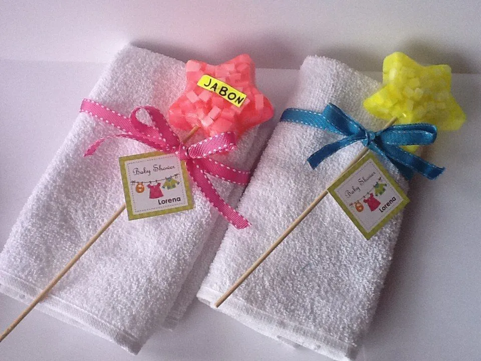 Recuerdo De Bautizo, Toalla Con Jabon Artesanal. Baby Shower ...