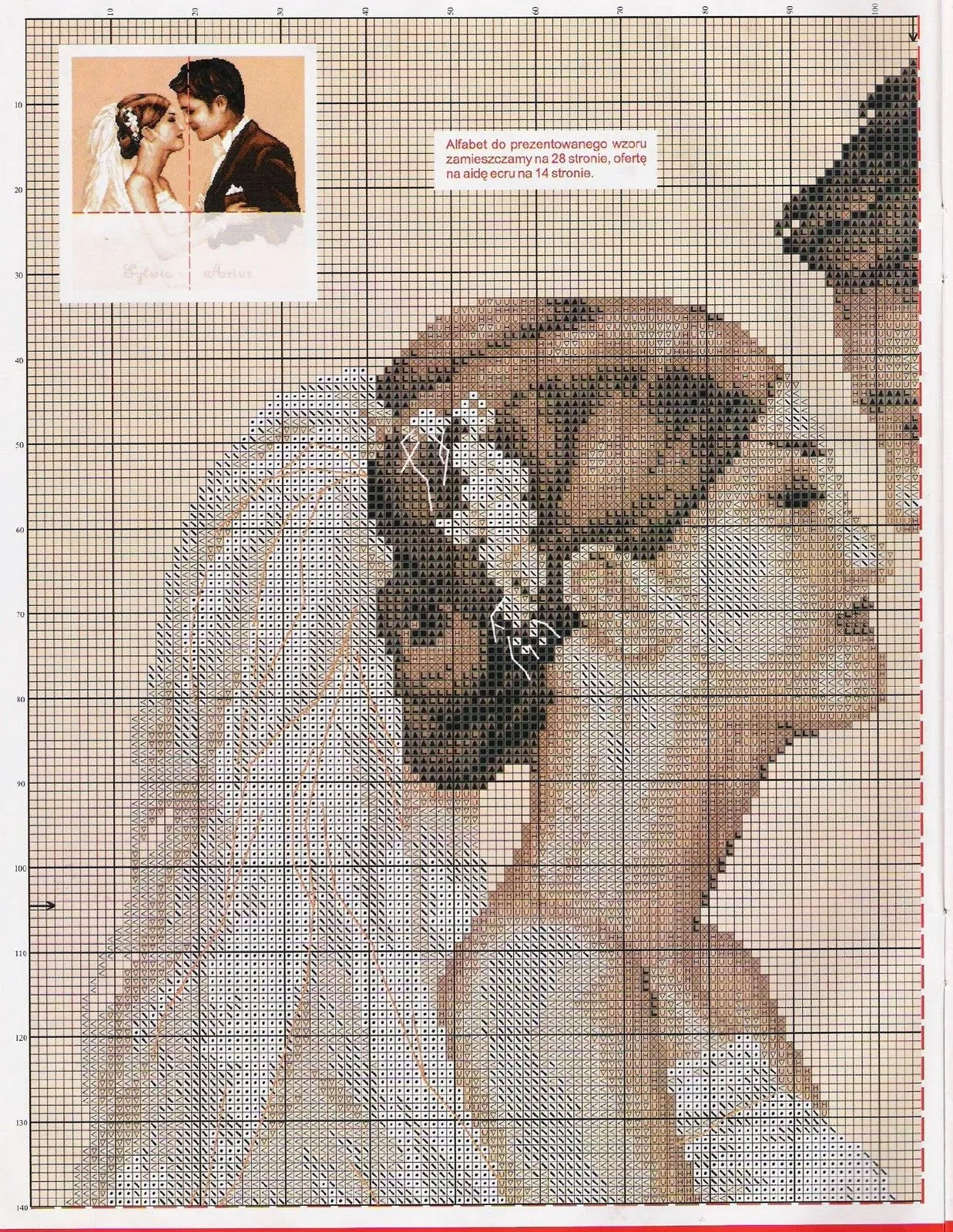 Recuerdo en punto de cruz para una Boda | Solountip. Recuerdo en punto de cruz para una Boda | Solountip.