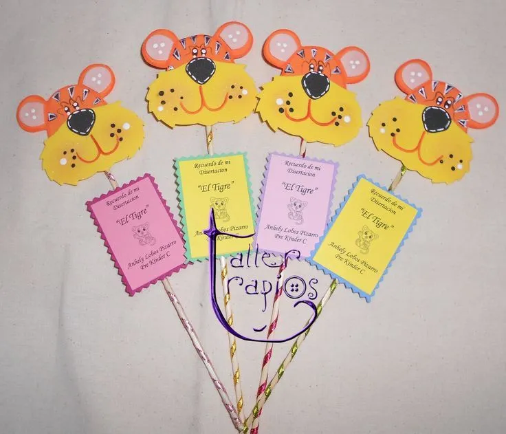 Recuerdo Tigre | Mis cosas en Goma eva .......... | Pinterest
