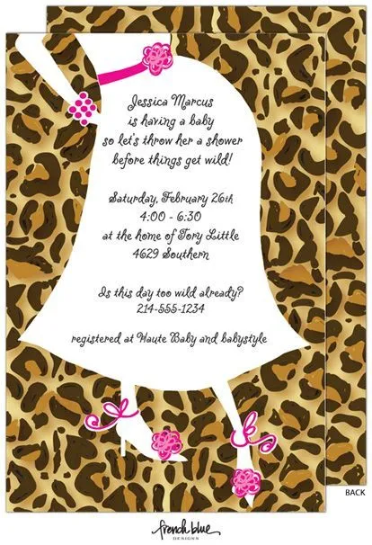 Recuerdos para baby shower animal print | Recuerdos para Baby Shower