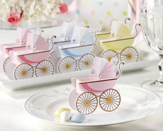 Recuerdos para baby shower estilo vintage
