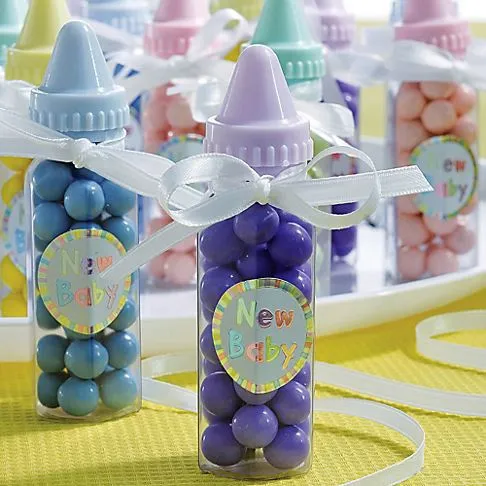 Biberones de recuerdo para baby shower | Mi Baby Shower