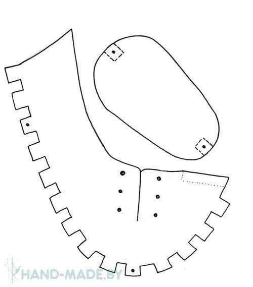 Patron gratis de zapatito para baby shower - Imagui